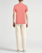 Peuterey Mens Polo shirt in Salmon pink