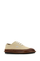 Loewe Beige Canvas Bay Sneakers