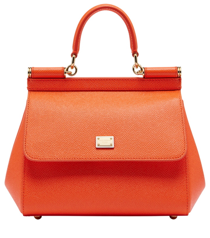 Photo: Dolce&Gabbana Sicily Small leather top-handle bag