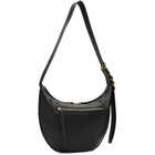 rag & bone Black Mercer Medium Leather Shoulder Bag
