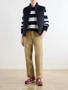 N.PEAL - Belgravia Quilted Cashmere Gilet - Blue