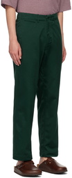 nanamica Green Wide Trousers