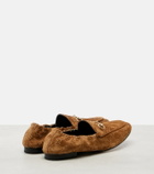 Gucci Jordaan Doria suede loafers