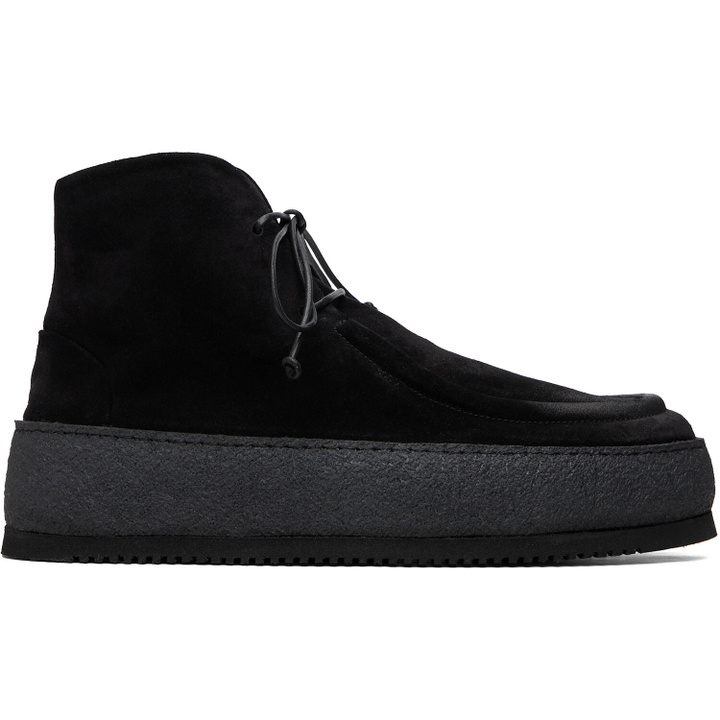 Photo: Marsèll Black Parapana Leather Ankle Boots