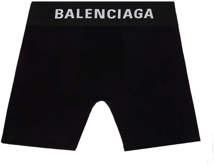 Photo: Balenciaga Black Midway Boxer Briefs