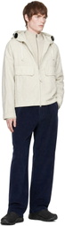C.P. Company Off-White Twill Mixed Explorer Jacket