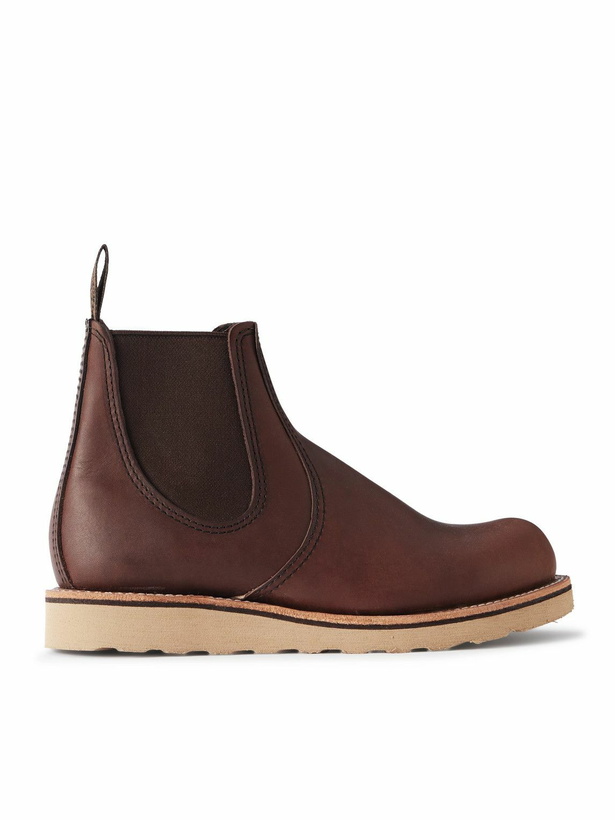 Photo: Red Wing Shoes - 3190 Leather Chelsea Boots - Brown