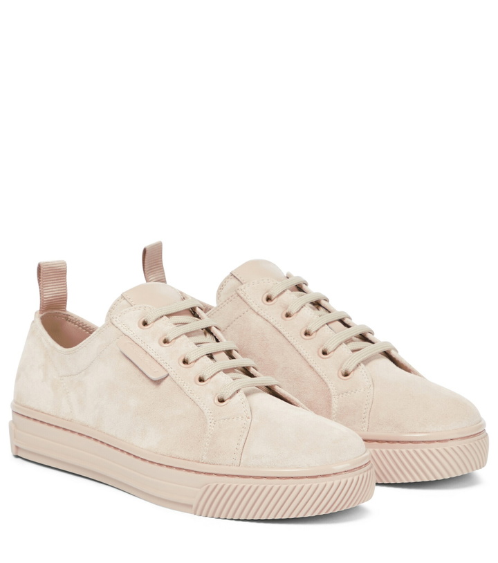 Photo: Gianvito Rossi - Suede sneakers
