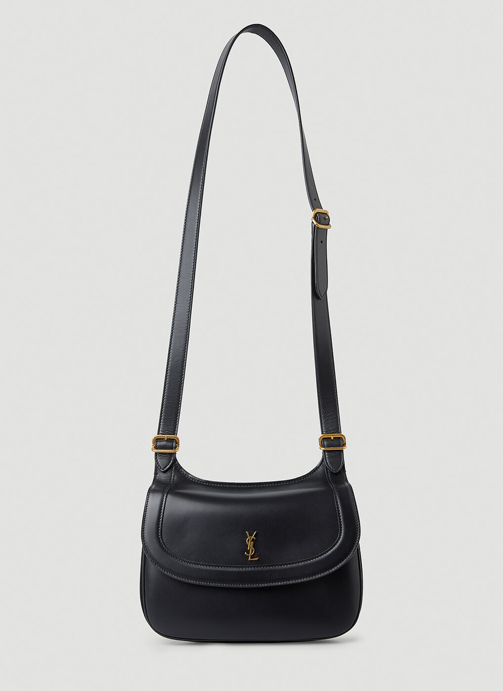 Saint Laurent Charlie Small Leather Shoulder Bag