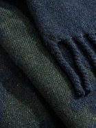 Loro Piana - Fringed Cashmere-Jacquard Throw