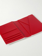 Christian Louboutin - Logo-Debossed Rubber and Full-Grain Leather Bifold Cardholder