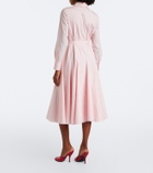Emilia Wickstead Marione belted cotton shirt dress