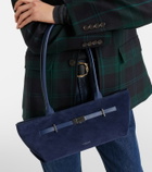 DeMellier New York suede shoulder bag