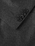 Caruso - Double-Breasted Wool Blazer - Gray