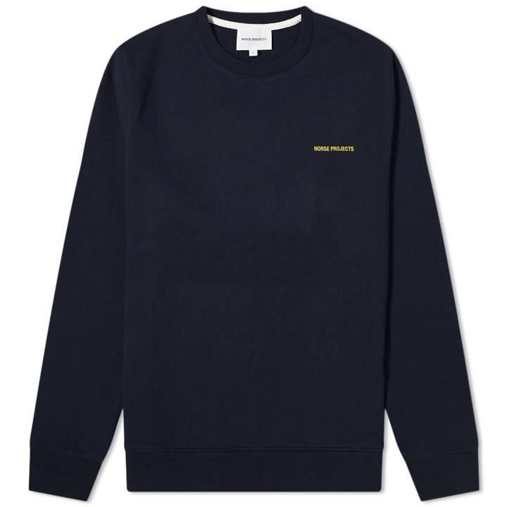 Photo: Norse Projects Vagn NP Logo Crew Sweat