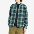 Adsum Men's Classic Plaid Workshirt in Green Check