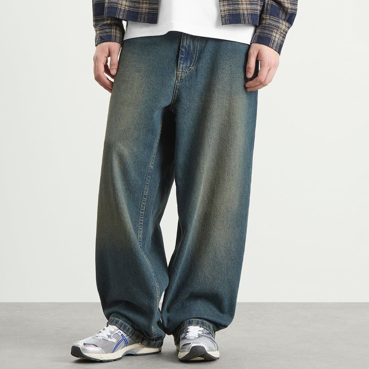 Polar Skate Co. Men's Big Boy Jeans in Dirty Blue