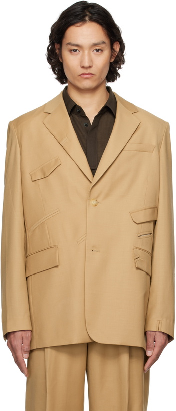 Photo: Feng Chen Wang Tan Multi Slash Blazer