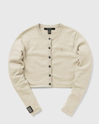 Ksubi Wmns Mini Cardigan Beige - Womens - Tops|Zippers & Cardigans