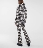 Perfect Moment Star houndstooth ski suit