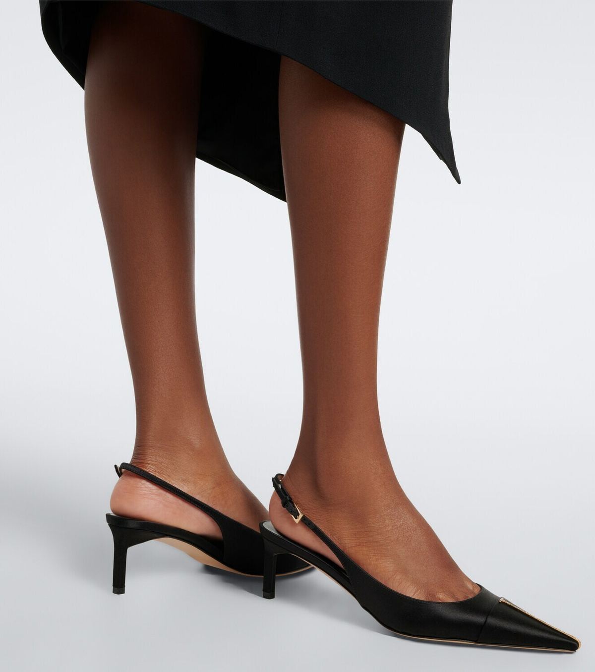 Tom Ford Satin slingback pumps
