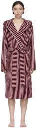 Tekla Red Organic Cotton Robe