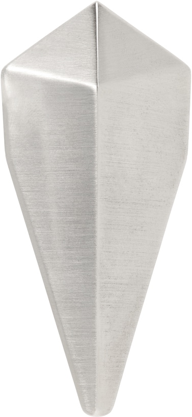 Photo: Rick Owens Silver Pyramid Single Earring
