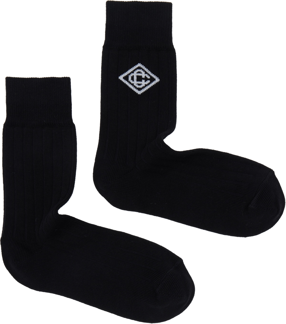 Casablanca Black Dress Socks