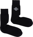 Casablanca Black Dress Socks
