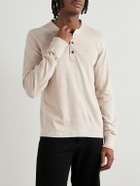 Rag & Bone - Cotton Henley T-Shirt - Neutrals