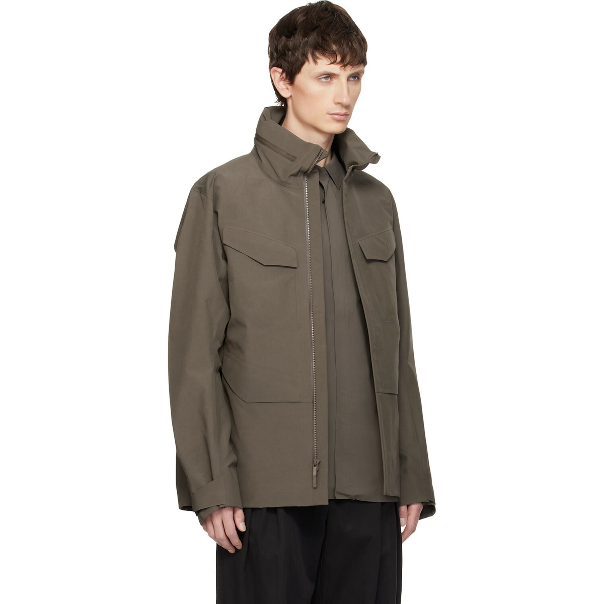 Veilance Taupe Field Jacket