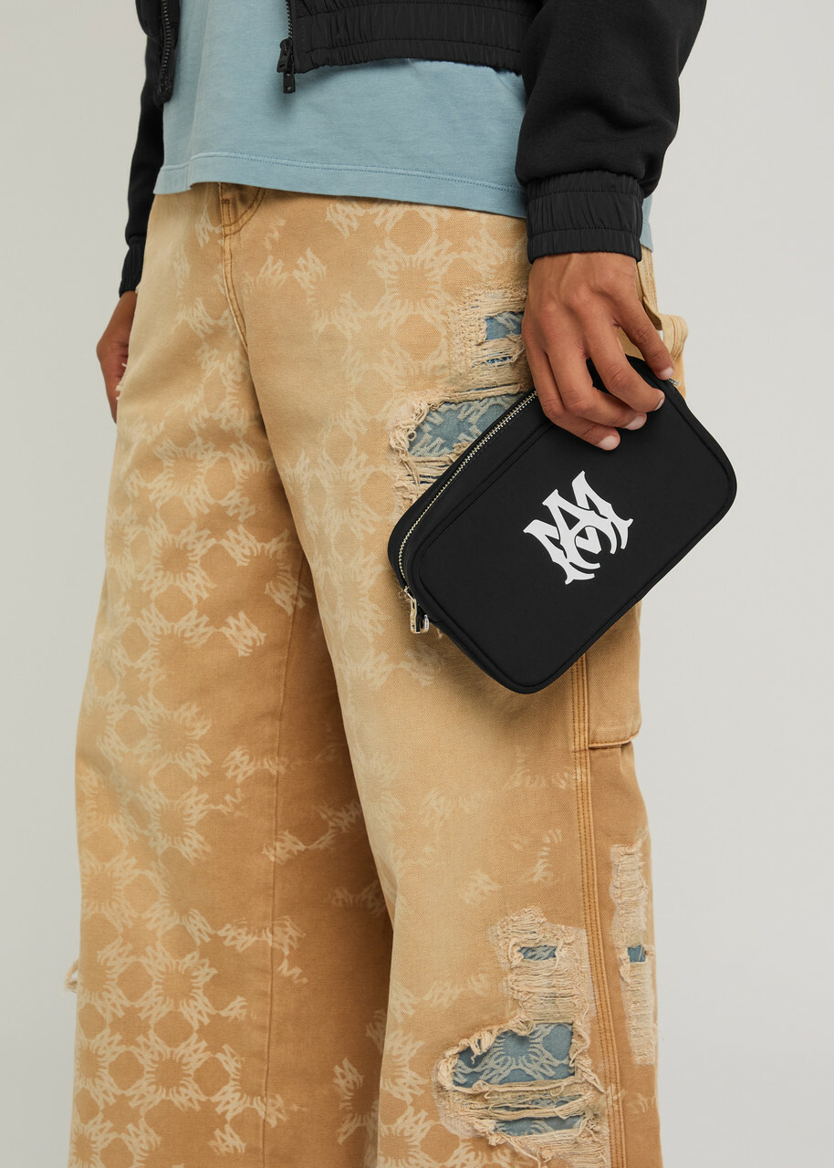 Amiri MA Logo Camera bag - Black - One Size