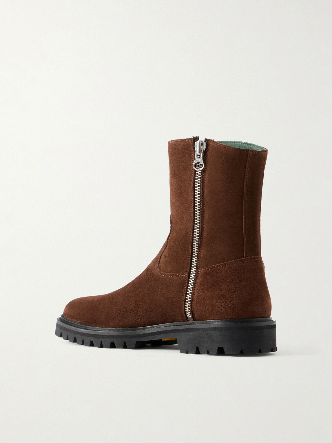 VINNY's - Moto Suede Boots - Brown