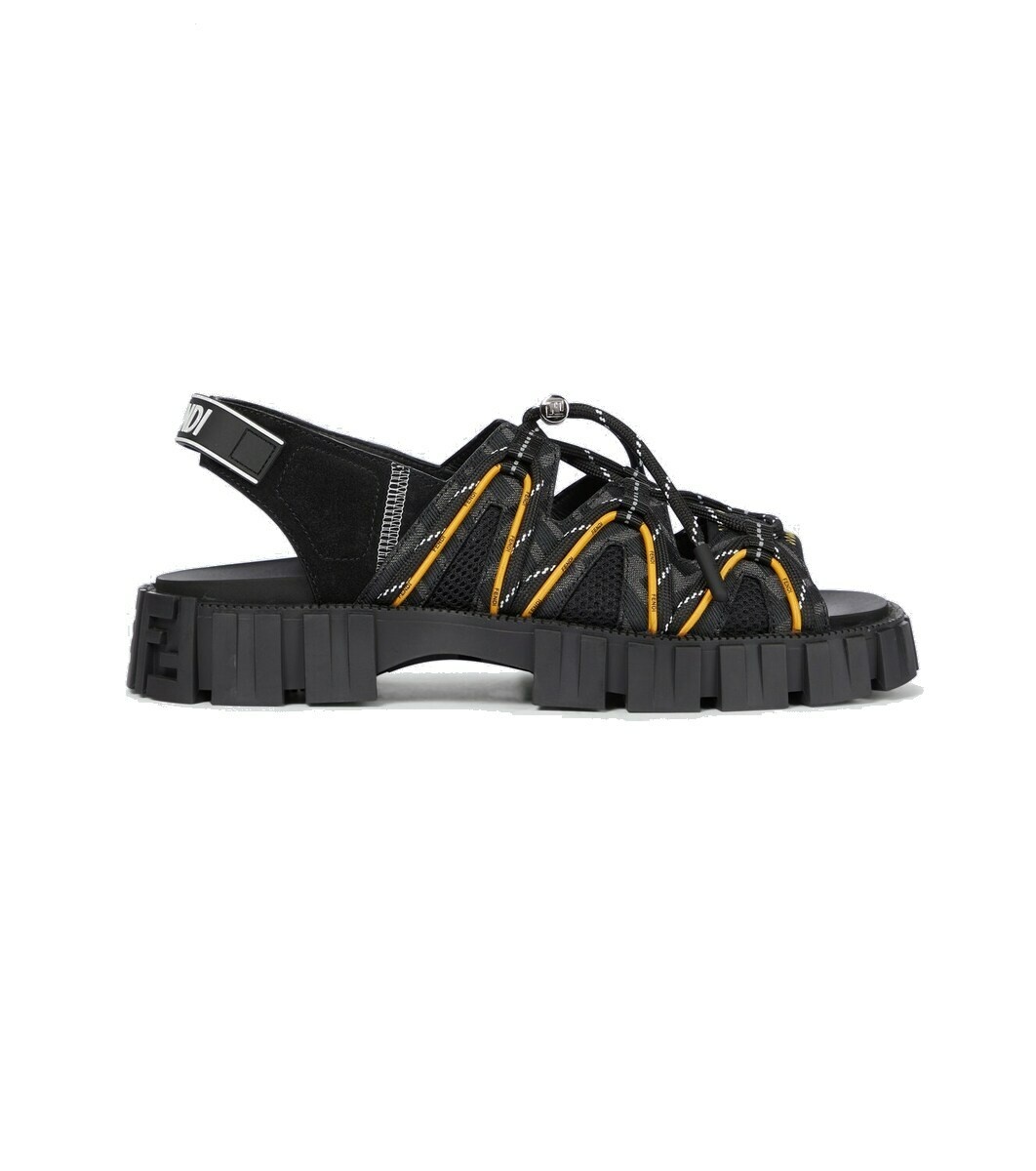 Photo: Fendi Technical strapped sandals