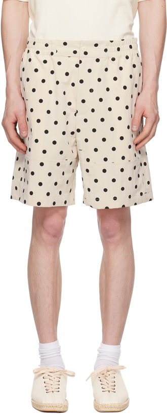 Photo: JACQUEMUS Beige 'The Aloe' Shorts