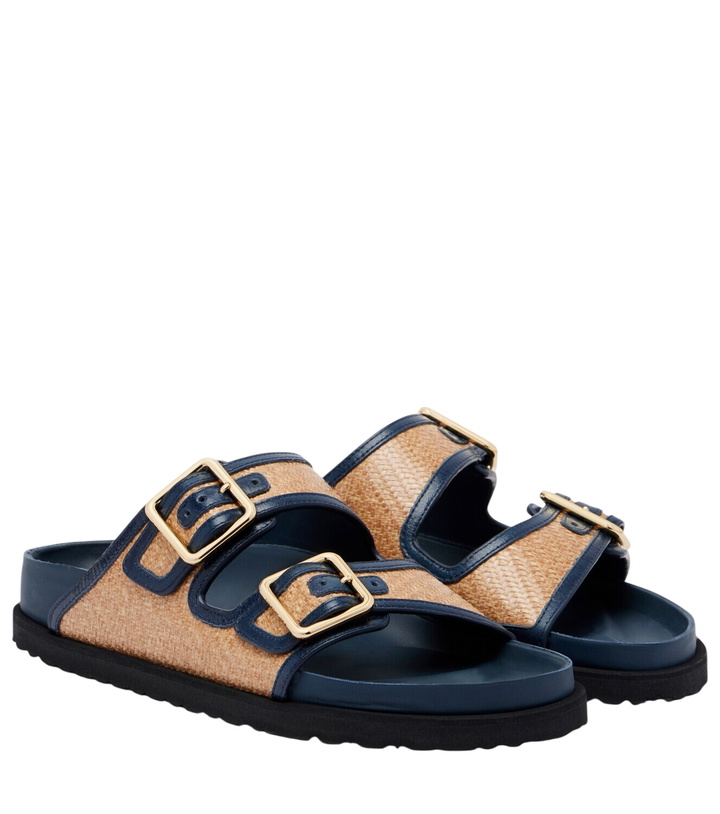Photo: Birkenstock 1774 Arizona leather-trimmed woven sandals