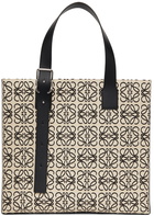 Loewe Beige Anagram Buckle Tote