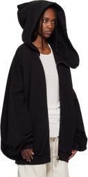 Rick Owens DRKSHDW Black Temple Mountain Hun Hoodie