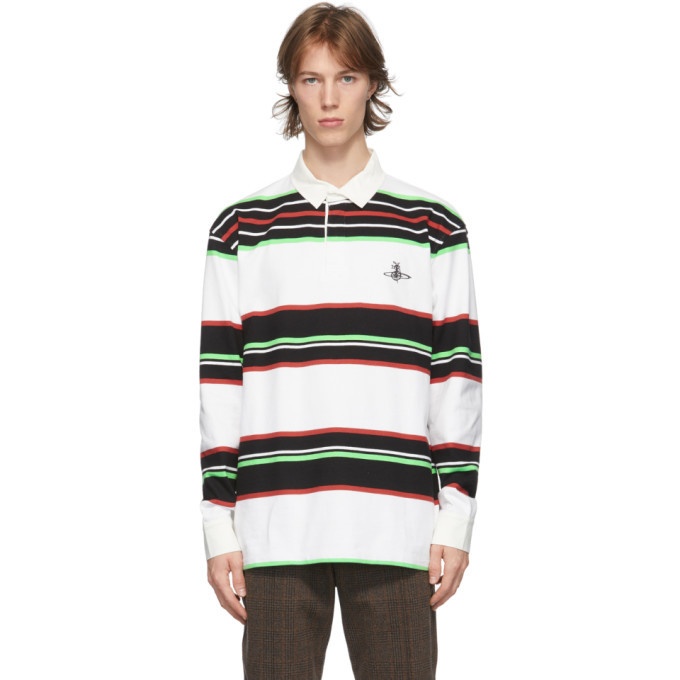 Photo: Vivienne Westwood White Rugby Long Sleeve Polo