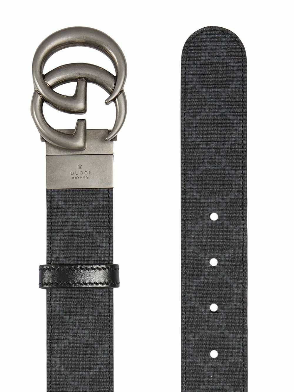 【GUCCI】GG MARMONT REVERSIBLE BELT●65941792TIC8358 GG Marmont reversible belt in brown leather | GUCCI® US