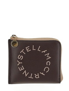 Stella Mccartney Logo Zip Card Holder