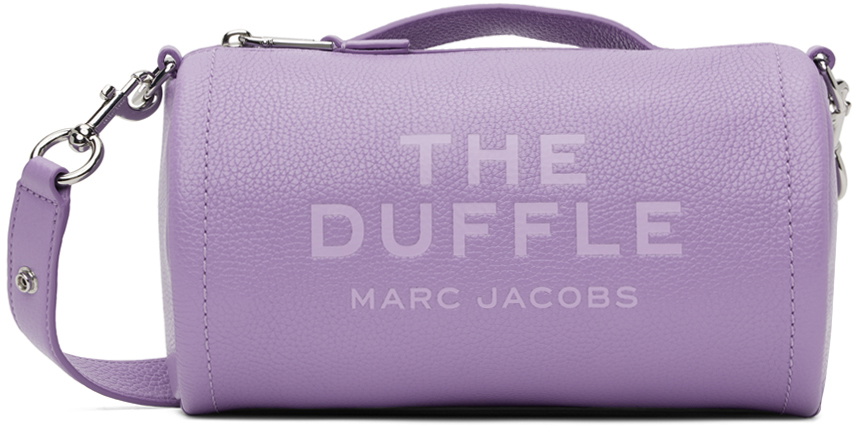 Marc Jacobs Purple 'The Leather' Duffle Bag Marc Jacobs