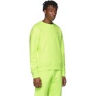 Off-White Yellow Logo Sweatshirt