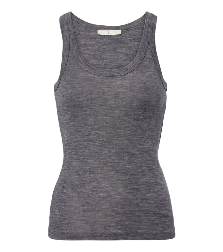 Photo: Róhe Wool jersey tank top