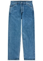 Drake's Straight-leg Denim Jeans Blue