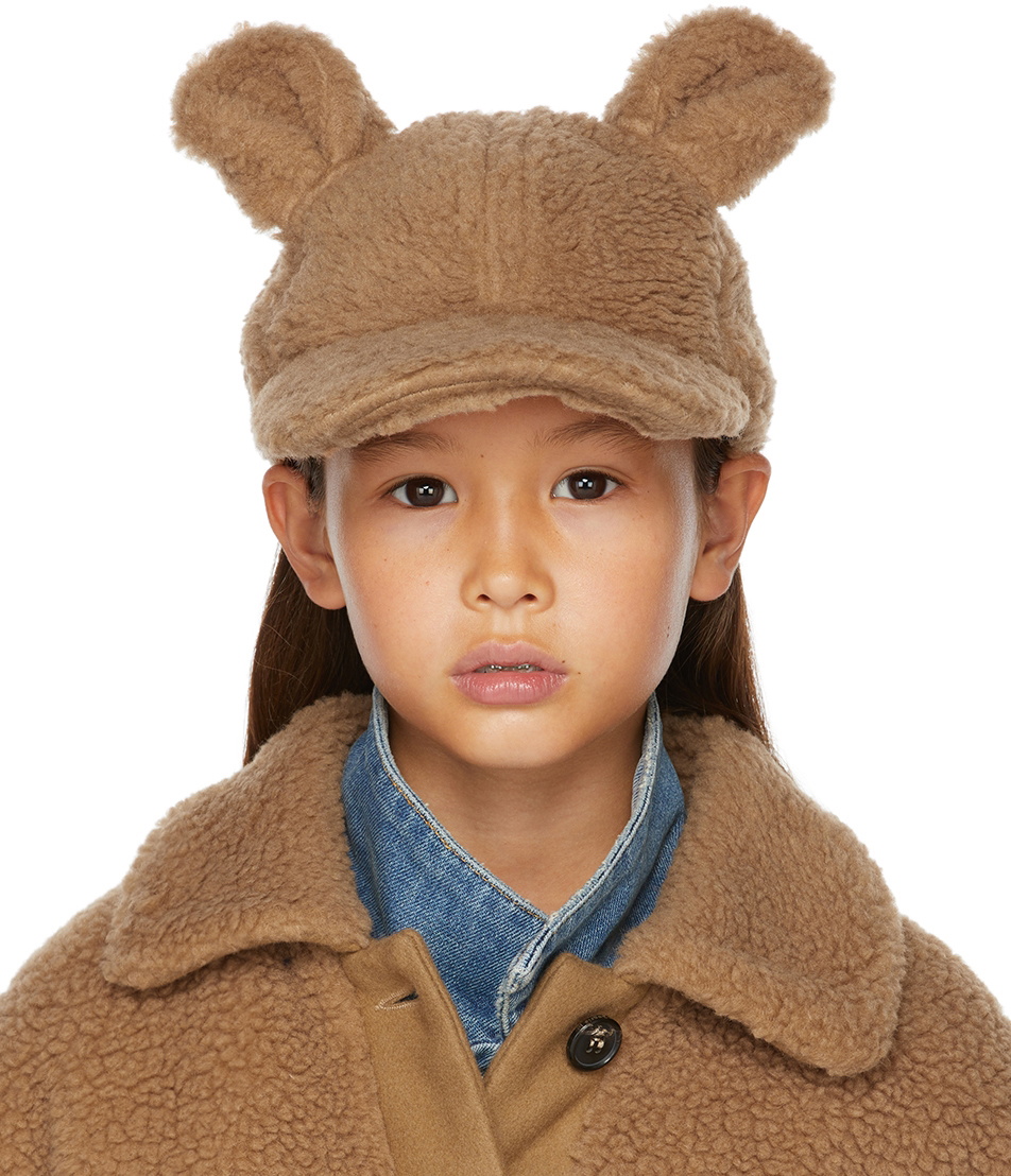 Palm Angels Kids Brown Funny Cap Palm Angels