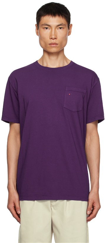 Photo: Noah Purple Pocket T-Shirt