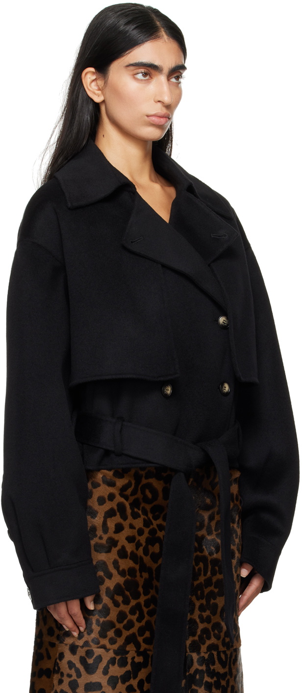 Nanushka Black Satoyo Jacket