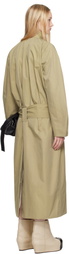 FIDAN NOVRUZOVA Beige Yohana Trench Coat