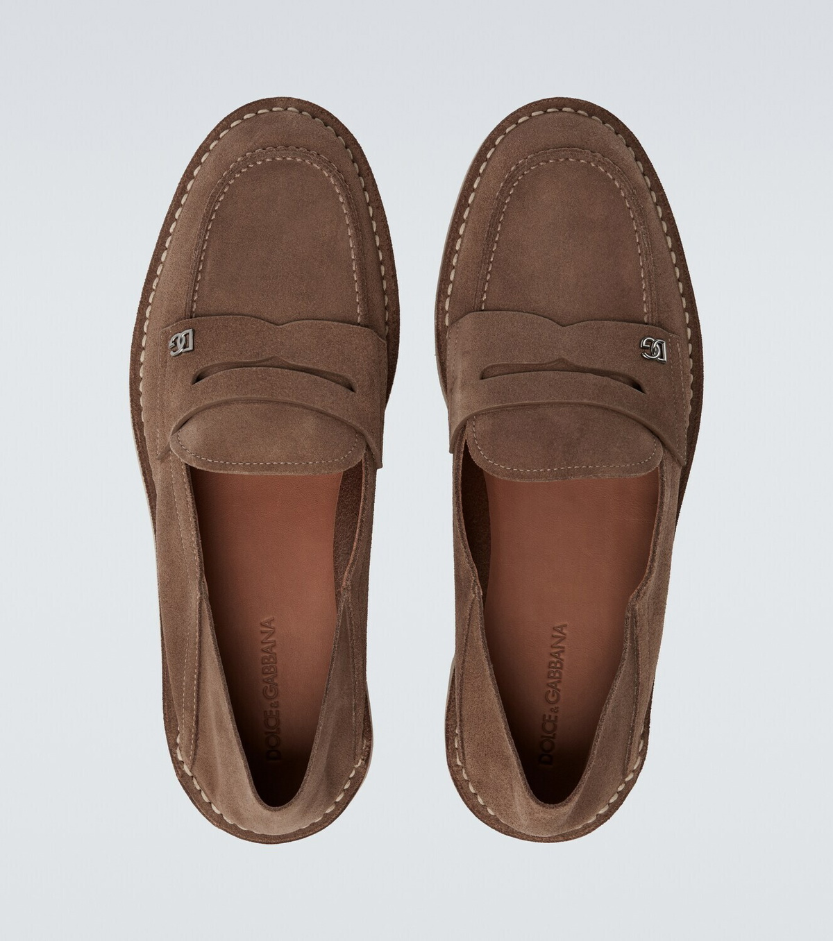 Dolce&Gabbana New Florio Ideal suede loafers